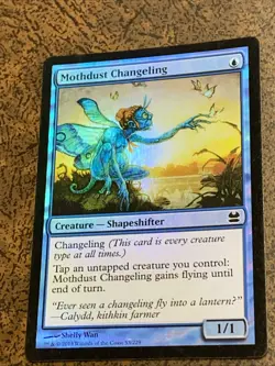 Mothdust Changeling 53/229 Modern Masters Foil MTG Card - Image 1