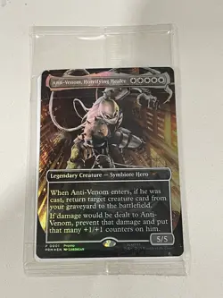 Marvel Legends Magic The Gathering Agent Anti-Venom Card *UNOPENED* - Image 1