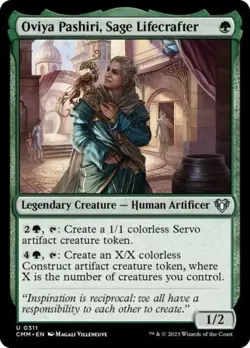 4x Oviya Pashiri Sage Lifecrafter - FOIL - MTG - Commander Masters - NM - Image 1