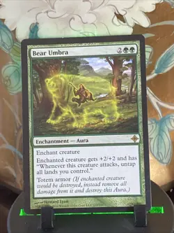 MTG - Bear Umbra 177/248 Rise of the Eldrazi TCG REGULAR - Image 1