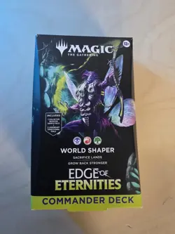 Magic the Gathering Edge of Eternities Commander Deck World Shaper, New Sealed - Image 1