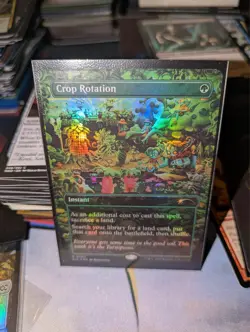 MTG *FOIL* CROP ROTATION Secret Lair Countdown Kit An Encyclopedia of Magic - Image 1