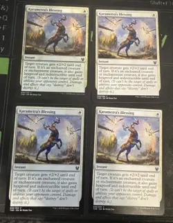 Karametra's Blessing X4 Theros Beyond Death MTG Magic the Gathering - Image 1