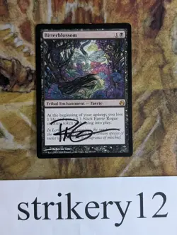 Bitterblossom - Morningtide - Signed by Rebecca Guay - MTG - Image 1