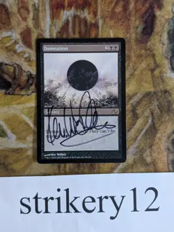Damnation - Planar Chaos - Signed by Kev Walker - MTG - Image 1