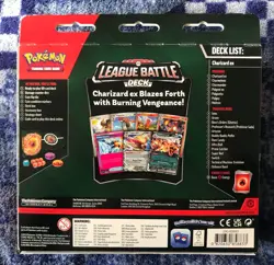 Charizard ex League Battle Deck Collection Box Pokemon Cards Pidgeot ex NEW - Image 2