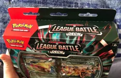 Charizard ex League Battle Deck Collection Box Pokemon Cards Pidgeot ex NEW - Image 5