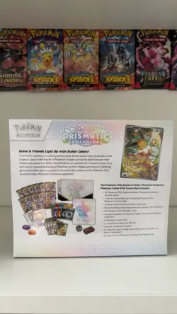 Pokemon Center Prismatic Evolutions Elite Trainer Box ETB Sealed & In Hand - Image 3