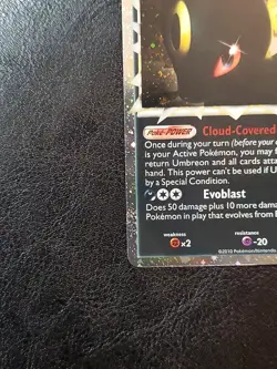🔥 2010 Pokemon TCG Umbreon Prime Undaunted 86/90 Holo Rare Prime W/Small Swirl - Image 2