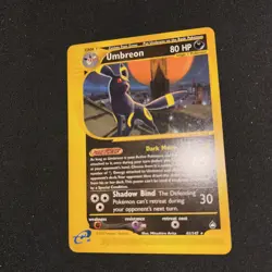 Umbreon Aquapolis Non Holo 41/147 Nintendo Vintage NM/MINT Pokemon RARE - Image 3