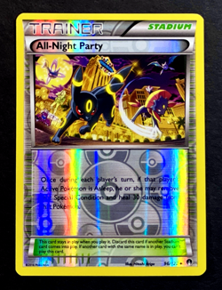 2016 Pokemon ALL-NIGHT PARTY Breakpoint REVERSE HOLO Umbreon XY Card 96/122 NM+ - Image 1