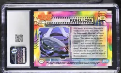 1999 Armored Mewtwo Topps Rebellion 8 First Print Pokemon the First Movie CGC 9 - Image 2