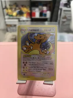 Charizard EX Holo Pokemon Generation One After Skool Hobby Fan Art Custom Card - Image 1