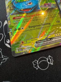 Pokemon Blastoise EX 030/142 + Venusaur EX 001/142 Stellar Crown Stamped Promos - Image 2