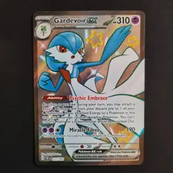 Gardevoir ex 217/091 - Pokemon TCG Paldean Fates (2024) - Near Mint - Holo - Image 1