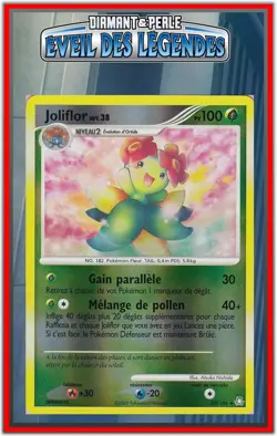Joliflor Reverse - DP06:Eveil des Legendes - 20/146 - Carte Pokemon Francaise - Image 1