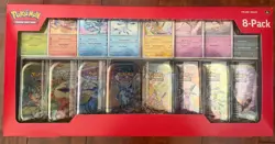 Pokemon TCG: Scarlet & Violet - Prismatic Evolutions 8 Pack Mini Tin Set - Image 1
