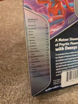 Pokemon TCG: Deoxys & Zeraora Pokemon V Battle Theme Decks - Lot Of TWO - NEW! - Image 4