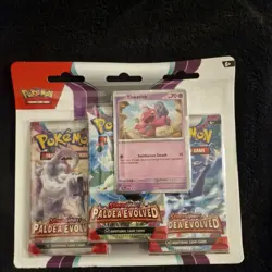 Pokemon TCG: Paldea Evolved 3 Pack Blister - S&V - Brand New & Sealed - Image 1