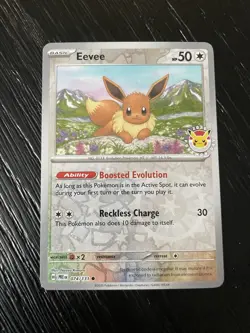 Promo Eevee - 074/131 (Pokemon Day 2025) (Reverse Cosmos Holo) 074/131 - Image 1
