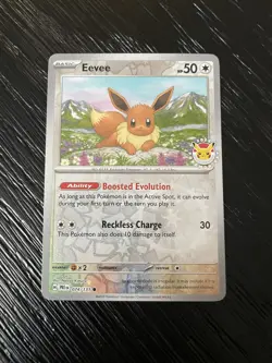 Promo Eevee - 074/131 (Pokemon Day 2025) (Reverse Cosmos Holo) 074/131 - Image 3