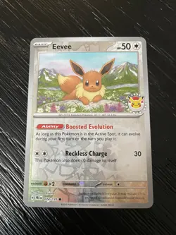 Promo Eevee - 074/131 (Pokemon Day 2025) (Reverse Cosmos Holo) 074/131 - Image 5