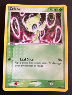 POKEMON TCG, CELEBI 029 Black Star Promo HOLO, Pre-owned great condition - Image 1