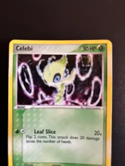 POKEMON TCG, CELEBI 029 Black Star Promo HOLO, Pre-owned great condition - Image 5