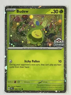 Pokemon Budew Premier Ball League Promo 004/131 Prismatic Evolutions - Image 1