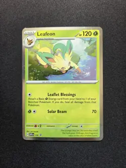 Pokemon TCG - Leafeon SVP 170 - Prismatic Evolutions Promo - Image 1