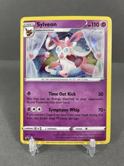 Sylveon - SWSH211 - Pokemon Sword & Shield Promo Ultra Rare Holo Card NM - Image 1