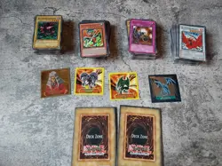 Yugioh Trading Cards Lot Of Over 300 Cards 1990s Stickers And Books Collectible - Image 1