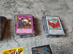 Yugioh Trading Cards Lot Of Over 300 Cards 1990s Stickers And Books Collectible - Image 3