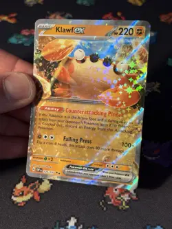 Pokemon Cards Klawf ex 120/197 Ultra Rare Obsidian Flames - (NM) - Image 2
