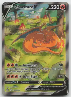 Charizard V Promo Holo SWSH: Sword & Shield Promo Cards SWSH260 NM - Image 1