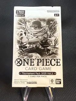 ONE PIECE Card Game Tournament Pack 2025 Vol. 3 Sealed English - Image 1