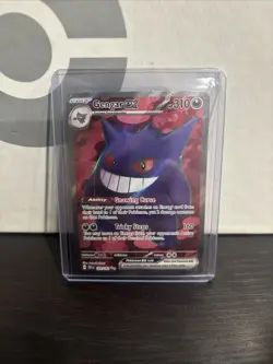Pokemon TCG Gengar EX Temporal Forces Ultra Rare Card 193/162 Scarlet & Violet - Image 1
