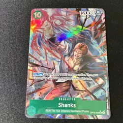One Piece Card Game TCG Shanks OP13-028 Alt Art M/NM Condition - Image 1