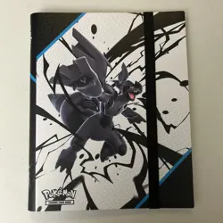 Pokemon Black Bolt Binder Only No Cards Rare New Black - Image 1