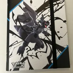 Pokemon Black Bolt Binder Only No Cards Rare New Black - Image 3