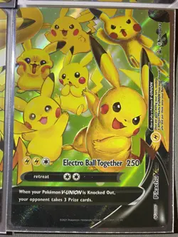 Pokemon V-Union PIKACHU 4 Card Sets - Image 2