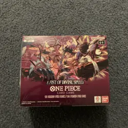 One Piece Card Game A FIST OF DIVINE SPEED OP11 Booster Box English SEALED - Image 1