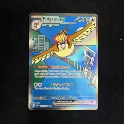 Pidgeot ex 225/197 Special Illustration Rare Obsidian Flames Pokemon Card - Image 1