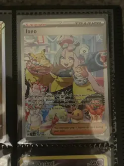 Pokemon TCG Paldea Evolved Trainer Card Iono, Mint Holo, 269/193 - Image 1