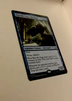 Magic The Gathering Avatar The Last Airbender Card Wan Shi Tong Librarian Rare - Image 3