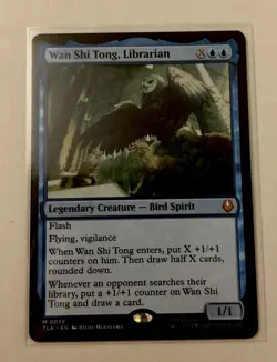 Magic The Gathering Avatar The Last Airbender Card Wan Shi Tong Librarian Rare - Image 5