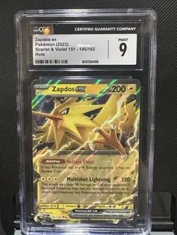 Zappos EX 145/165 Sv: 151 Pokemon Card Mint Condition - Image 1