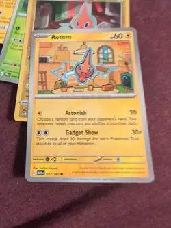 Six Different Rotom Pokemon Cards - Image 2