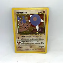 Hitmontop Neo Discovery Holo Rare Pokemon Card 3/75 - Image 1