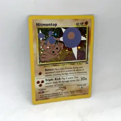 Hitmontop Neo Discovery Holo Rare Pokemon Card 3/75 - Image 3